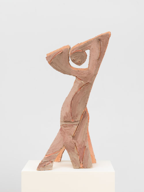 Johannes VanDerBeek
Reaching Self , 2024
Aqua resin, aqua putty,cardboard, metal, paint,  pigment, sand 
33 x 20.5 x 13 inches
83.8 x 52.1 x 33 cm