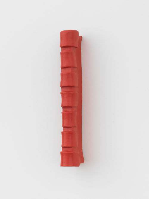 Ellie Krakow
Body Geometry (Red Line), 2021
Glazed ceramic
15 x 2 x 3 inches (38.1 x 5.1 x 7.6 cm)
(Inventory #EKW113)