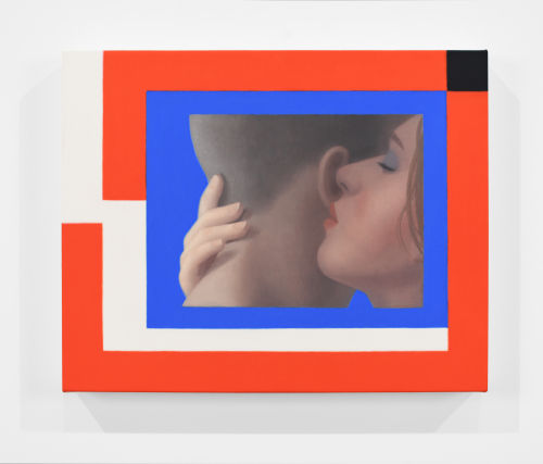 Ridley Howard
After Munari, Kiss, 2022
Oil on linen
8 x 10 inches (20.3 x 25.4 cm)