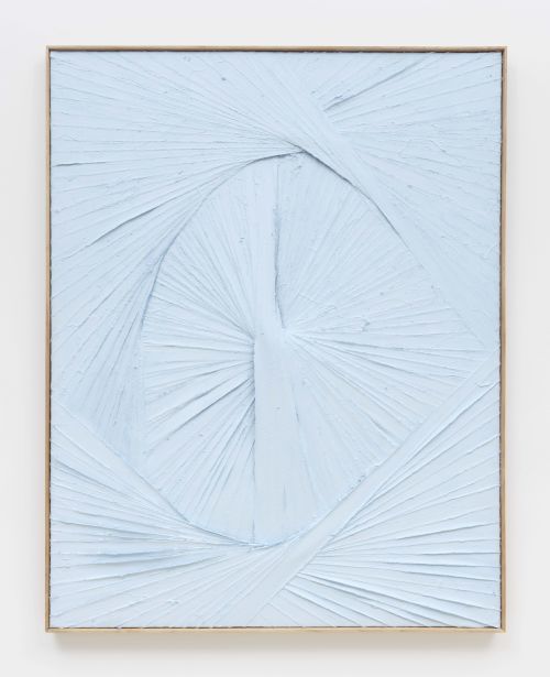 Matthew Chambers
A Satisfying Entry Into the Self, 2019
Oil and cold wax medium on canvas in artist's frame
57 x 45 inches
144.8 x 114.3 cm