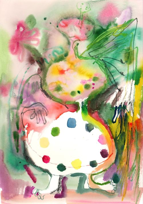 Haejin Park
Palette and Half Wing, 2026
Watercolor on paper
16 x 11.5 inches
40.6 x 29.2 cm