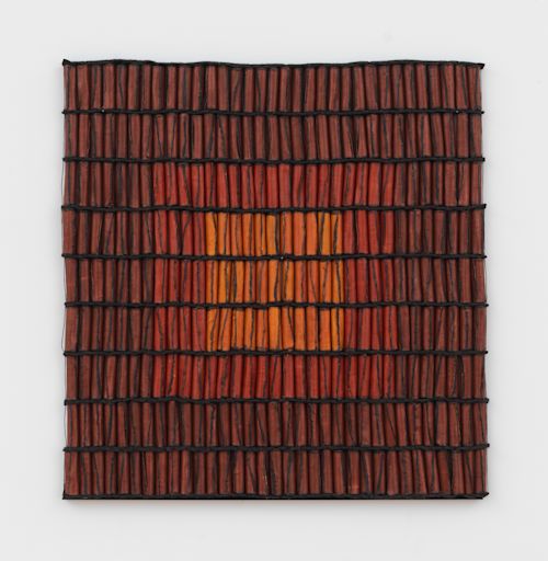 Brenda Mallory
Sageeyah Light, 2024
Waxed cloth, felt, waxed linen
29 x 28 x 1 inches
73.7 x 71.1 x 2.5 cm