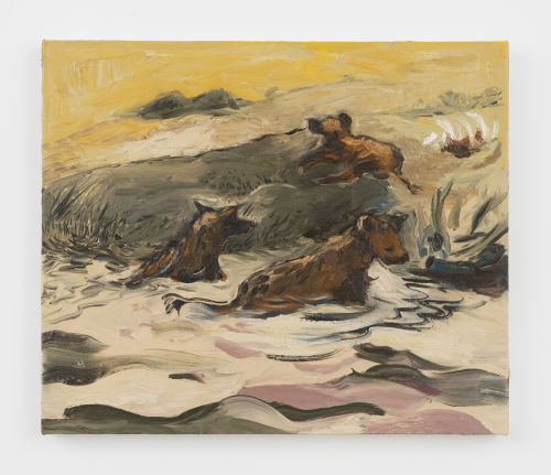 Jane Corrigan
Bathers, 2018
Oil on linen
16 x 19 inches
40.6 x 48.3 cm