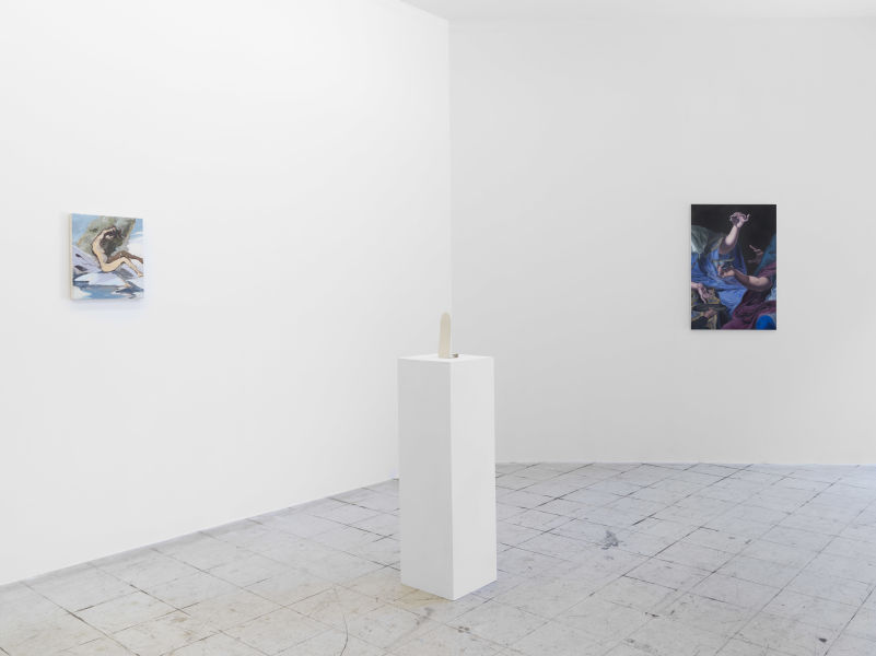 Installation view, Cursives, June - August 2019