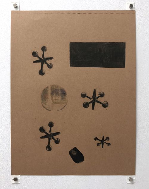 Kianja Strobert
TBT, 2020
mixed media on paper
11.25 x 8.5 inches
28.6 x 21.6 cm