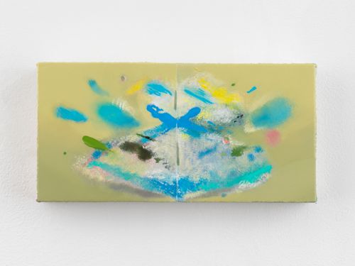 Lindsay Burke
Blotting, 2025
Oil on canvas
6 x 12 inches
15.2 x 30.5 cm