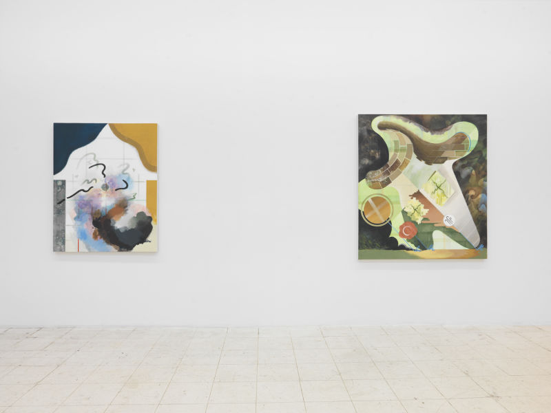 Installation view, Lindsay Burke: A Shift in the House, January-February 2021