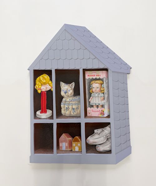 Taylor Keister
Stay for the Credits, 2026
Colored pencil, flashe, oil, layered MDF
24.5 x 27.5 inches
62.2 x 69.9 cm