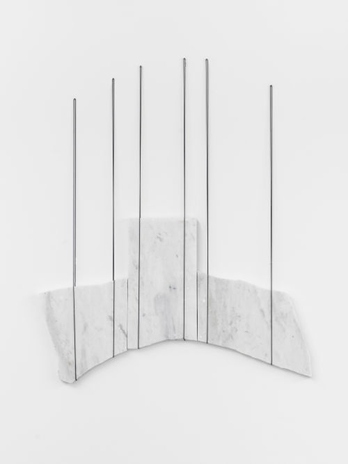 Anneke Eussen
Big Triumph 03, 2020
Found marble slabs from renovation sites in Berlin
32.68 x 28.74 inches
83 x 73 cm