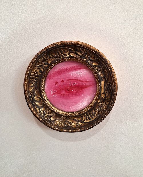 Emma Hapner
Lover's Eye II, 2026
Oil on canvas in found frame
5 x 5 inches
30.5 x 30.5 cm