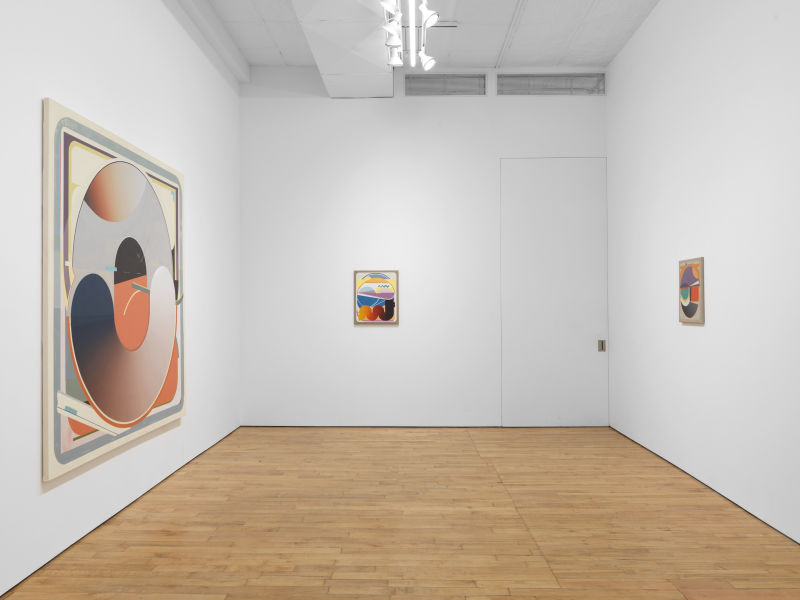 Installation view, The Pursuit of Unhappiness, Marinaro, New York, NY