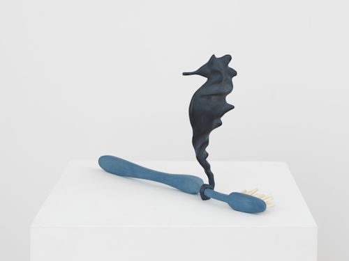 Ryan Johnson
Seahorse and Toothbrush, 2025
Epoxy clay and wood
12.5 x 21.5 x 6 inches
31.8 x 54.6 x 15.2 cm