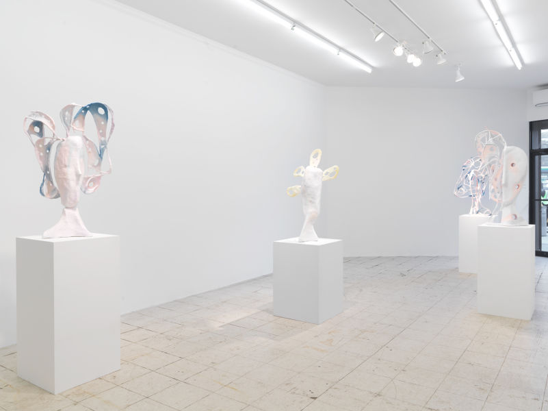 Installation view, Nine Door Room, October 19-November 17, 2019