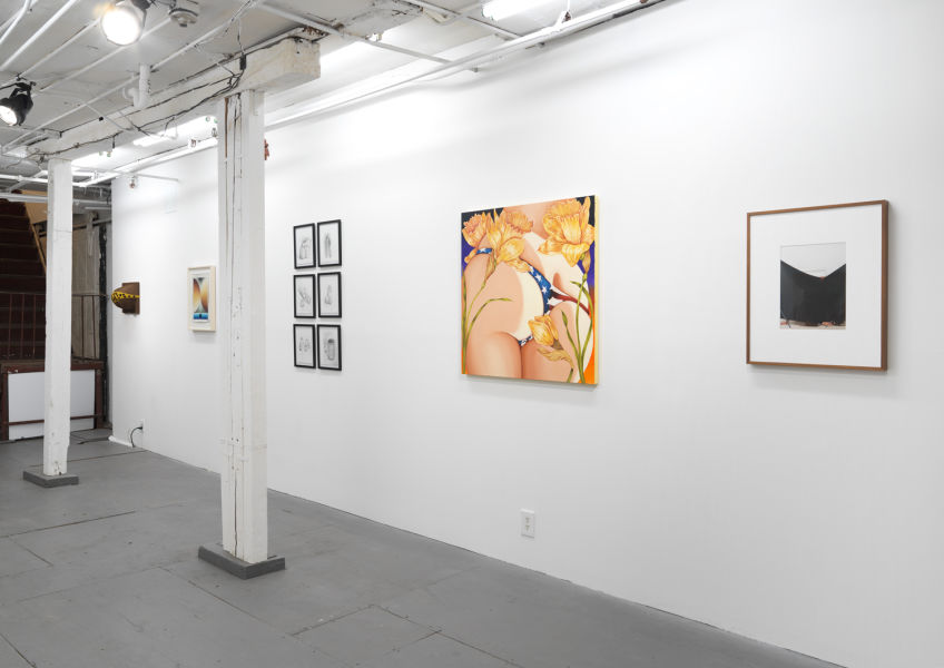 Installation view, Cheeky: Summer Butts, June 29-August 3, 2018