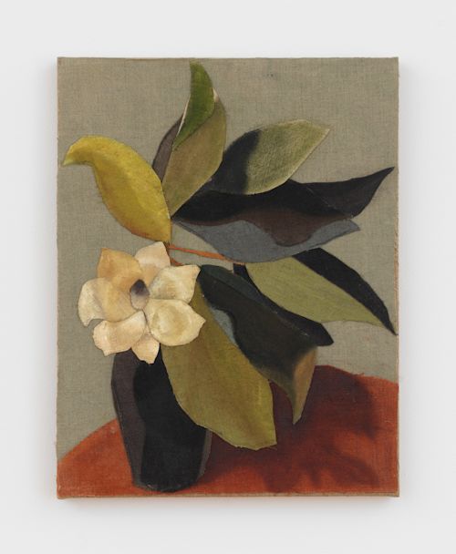 Alessandro Teoldi
Magnolia, 2024
Oil, charcoal, ink, fabric and linen collage mounted on linen
18 x 14 inches
45.7 x 35.6 cm