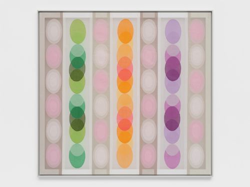 Elaine Reichek
Ovals, 2025
Organdy, thread
53.5 x 55 inches
135.9 x 139.7 cm