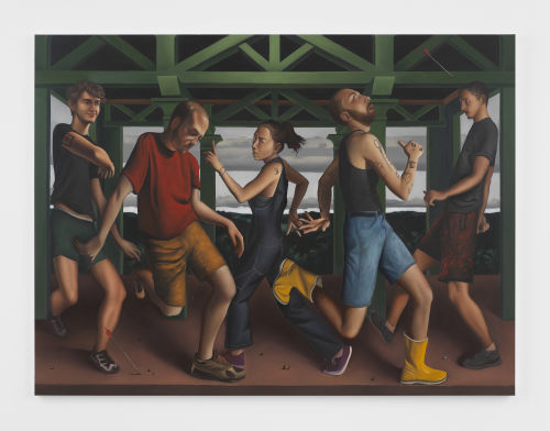 Justin Liam O'Brien
In Bocca Lupo, 2023
Oil on linen
72 x 96 inches
182.9 x 243.8 cm