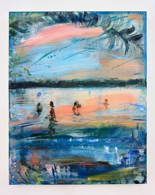 Adi Oren
Summer's Eve, 2026
Acrylic and flashe on canvas
20 x 16 inches
50.8 x 40.6 cm