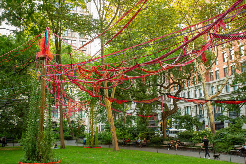 My Neighbor's Garden, June - December 2023, commissioned by the Madison Square Park Conservancy, New York, NY