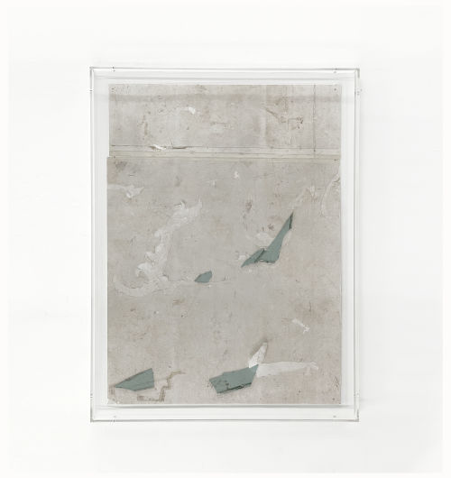 Anneke Eussen
First Layer, 2022
Paper, glass shards, nails
31.89 x 24.02 inches
81 x 61 cm