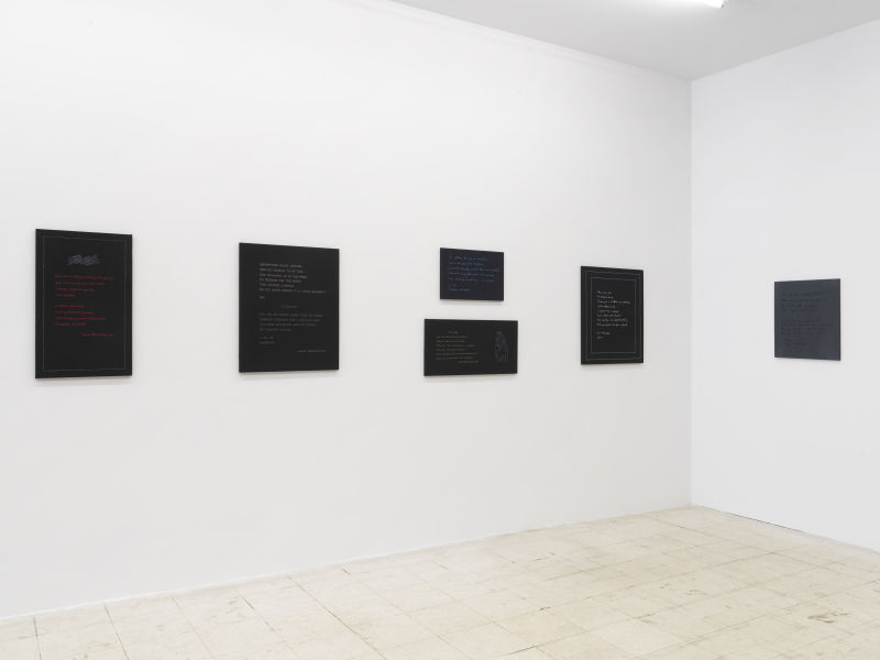 Installation view, Sight Unseen, May 17-June 23 2019