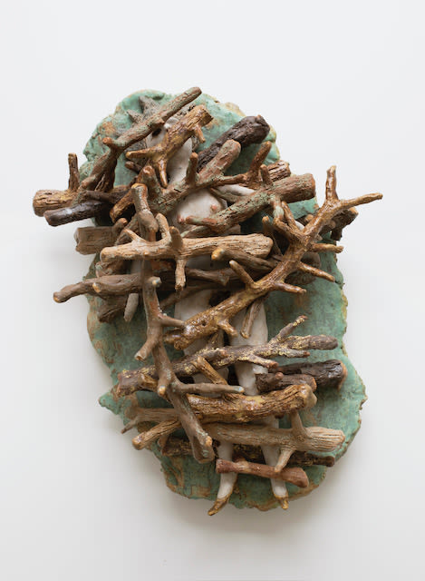 Kathy Ruttenberg
Logged, 2020
Ceramic
5 x 12 1/2 x 9 1/2 inches
12.7 x 31.8 x 24.1 cm