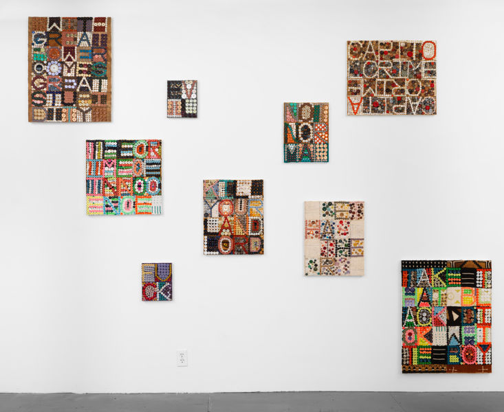 Installation view, Let 10,000 Tires Burn: Work 2008-2018, May 24-June 24, 2018