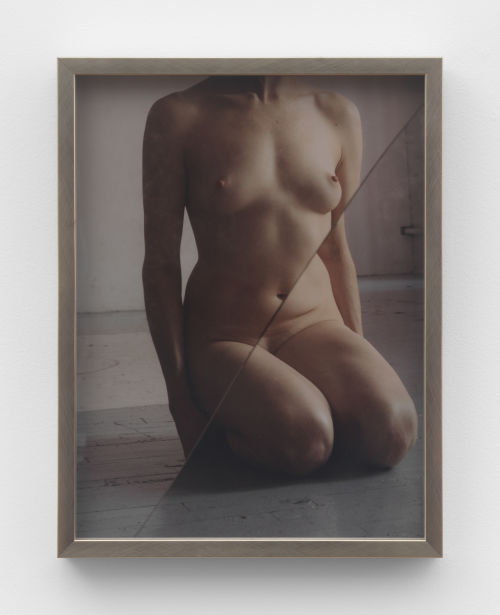 Cortney Andrews
Reflected Slit Torso, 2022
C-Print with beamsplitter mirror
Framed Dimensions: 14.5 x 11 inches (36.8 x 27.9 cm)
Edition 1 of 3, with 2 AP
(Inventory #CAN102.1)
