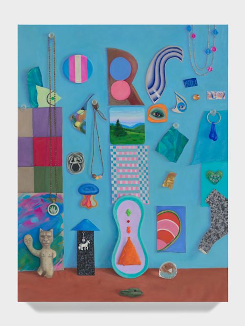 Clarity Haynes
Altar for the Protection of Trans Children, 2025
oil on linen
45 x 34 inches
114.3 x 86.4 cm