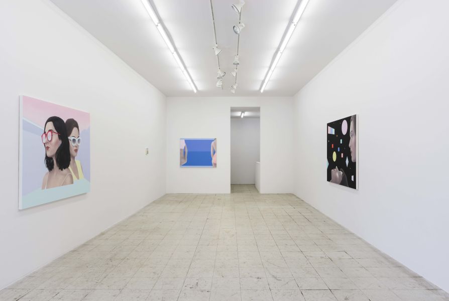 Installation view, Light Paintings, September 6 - October 13, 2019