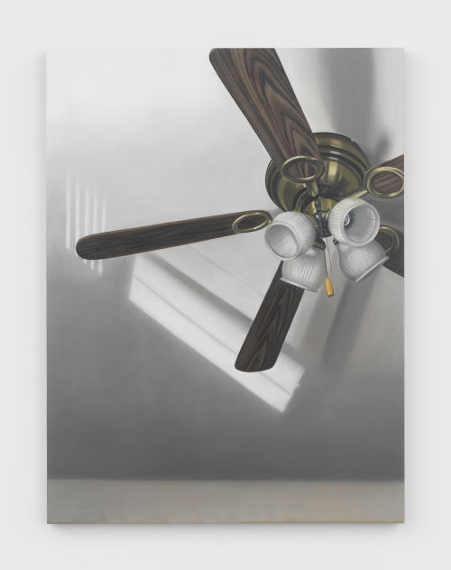 Cait Porter
Ceiling Fan, 2023
Oil on linen
40 x 30 inches
101.6 x 76.2 cm