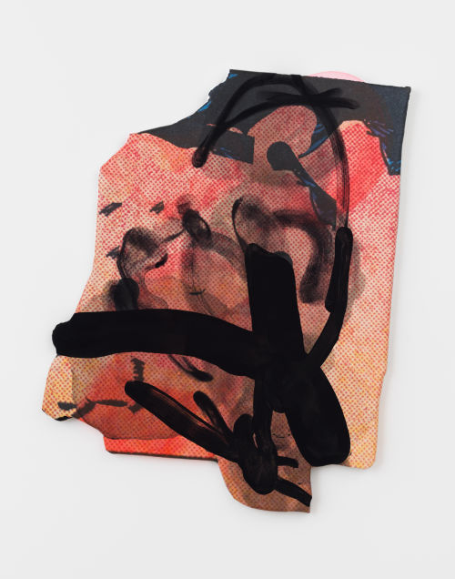 Jeremy DePrez
Untitled (Numptie), 2018
Acrylic, gouache, latex ink on canvas
44 x 34.5 inches
111.8 x 87.6 cm