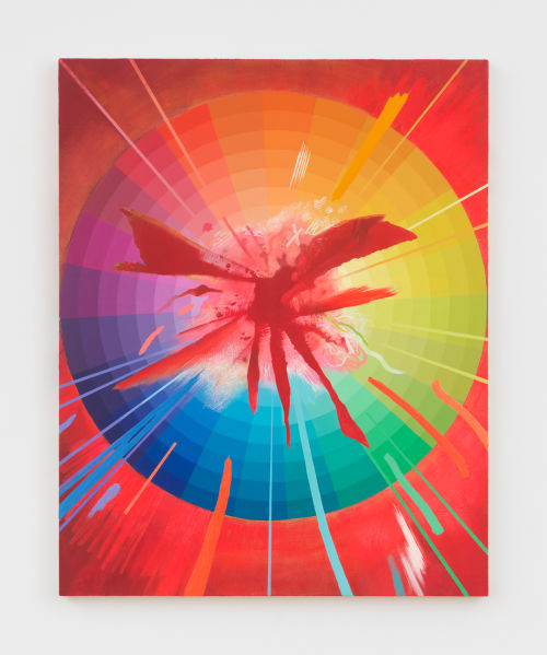 Lindsay Burke
Gusher, 2024
Acrylic on canvas
50 x 40 inches
127 x 101.6 cm