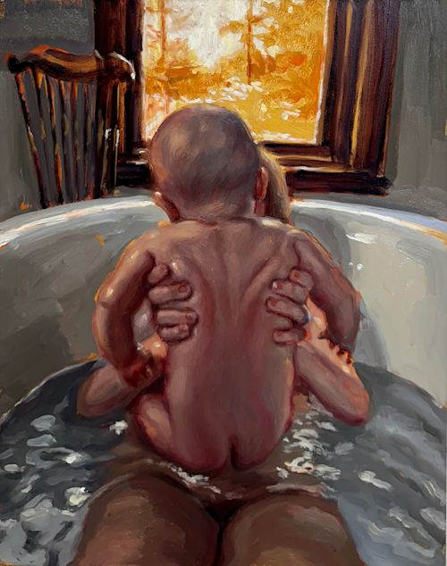 Michelle Doll
You Have Always Been Held, 2026
Oil on Paper Mounted on Panel
14 x 11 inches
35.6 x 27.9 cm