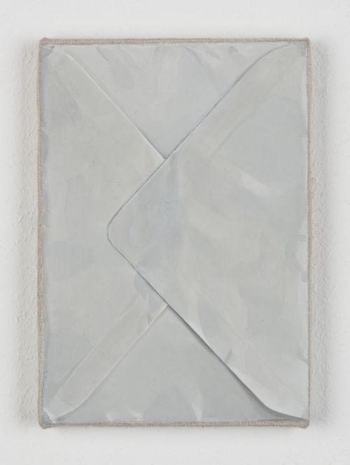 Helene Appel
Envelope, 2025
Acrylic on cotton
6.3 x 4.53 inches
16 x 11.5 cm