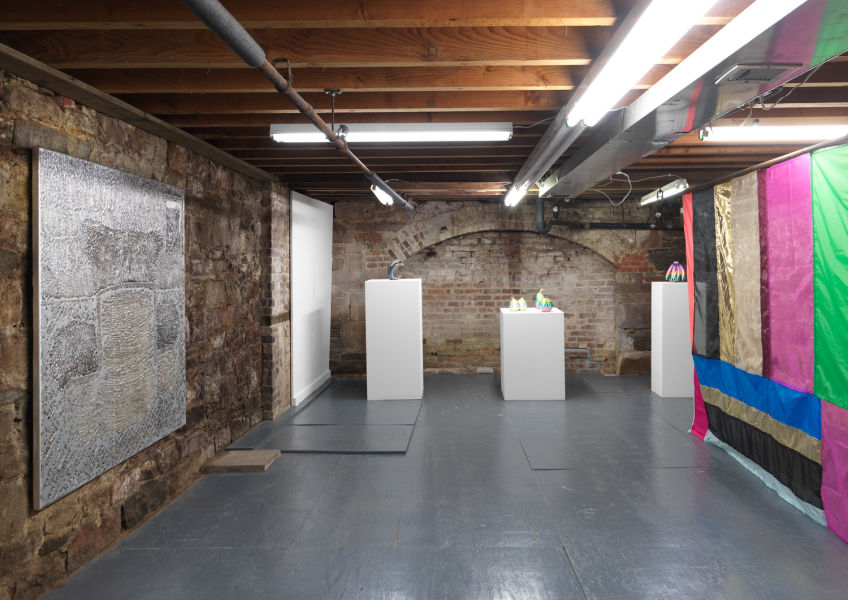 Installation view, JAG Projects presents LMNOP, March-April 2021