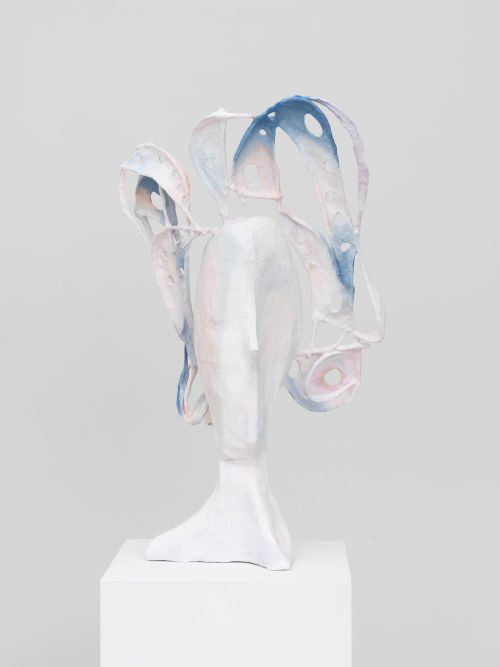 Johannes VanDerBeek
Blue Butterfly, 2019
Wood, steel, plaster gauze, and flashe paint
39 x 25 x 18 inches
99.1 x 63.5 x 45.7 cm