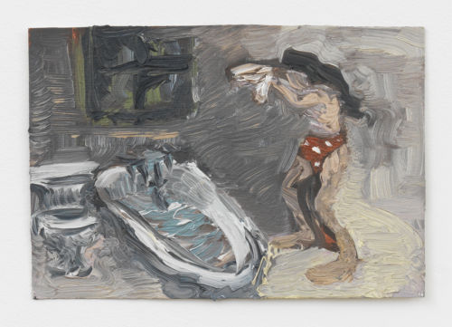 Jane Corrigan
Bath, 2016
Oil on gessoed paper
5 x 7.25 inches
12.7 x 18.4 cm