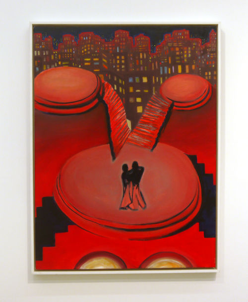 Annie Pearlman
Stepping in Red, 2012
Oil on canvas
40 x 30 inches
101.6 x 76.2 cm