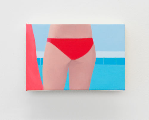 Ridley Howard
Pool, Orange Towel, 2018
Oil on linen
4 x 6 inches
10.2 x 15.2 cm