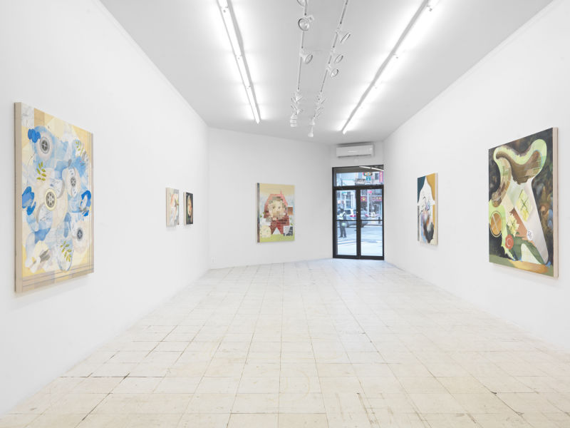 Installation view, Lindsay Burke: A Shift in the House, January-February 2021