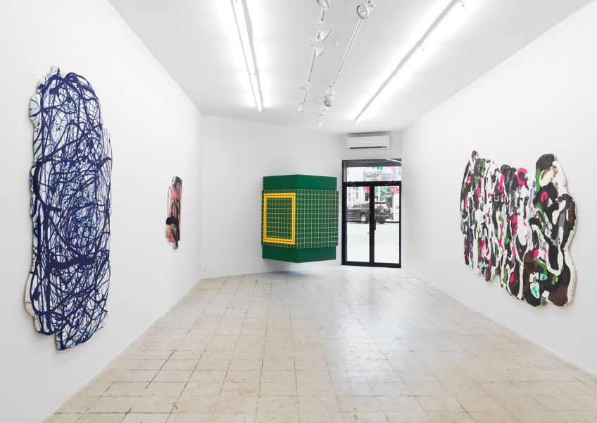 Installation view, Furnished Head, September 8-October 14, 2018