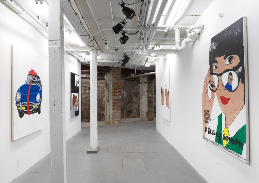 Installation view, Matthew Chambers: Crazy Horse West, April-May 2019