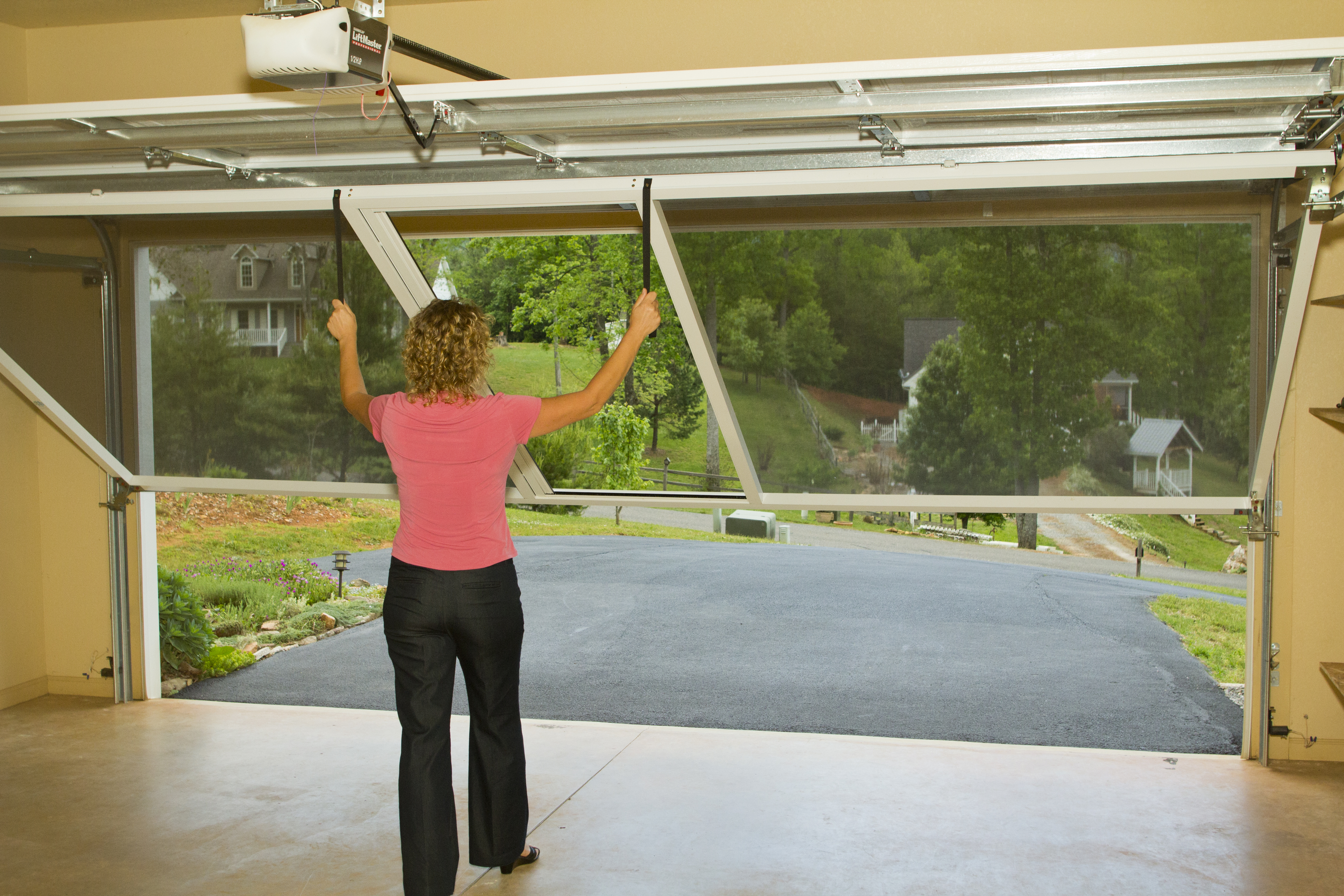 Sears Garage Door Screen
