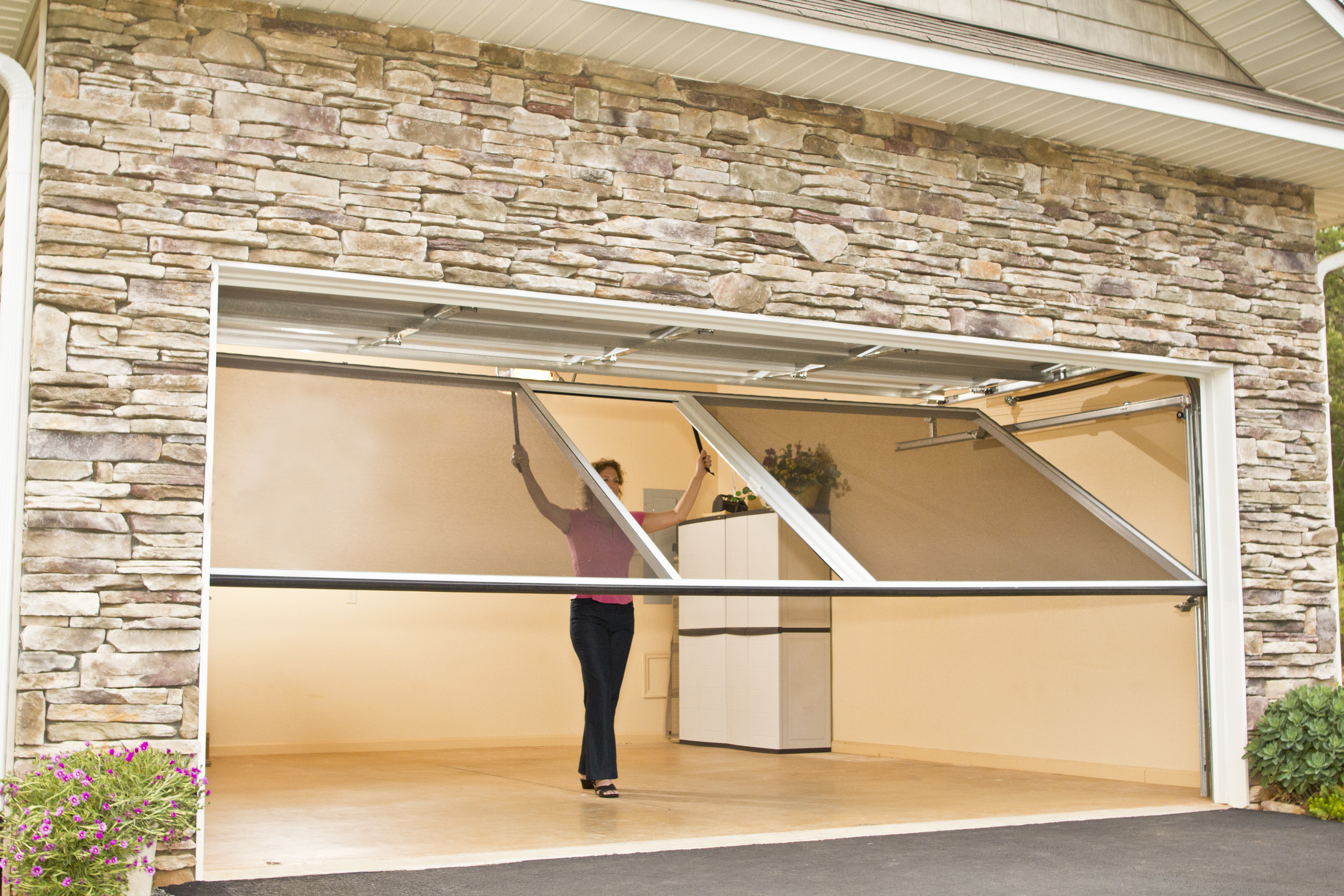 Sears Garage Door Screen