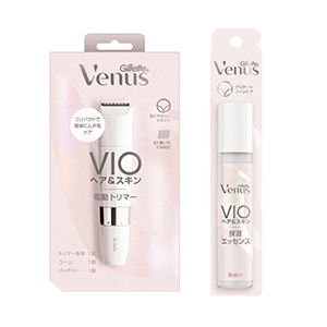 「ヴィーナス VIO ヘア＆スキン」シリーズから電動トリマーと保湿エッセンスが新登場