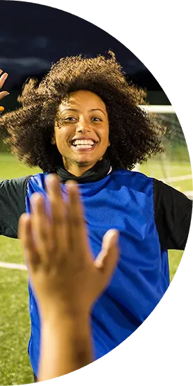 女子サッカー選手