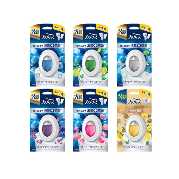 「ファブリーズトイレ用　抗菌」シリーズがリニューアル!