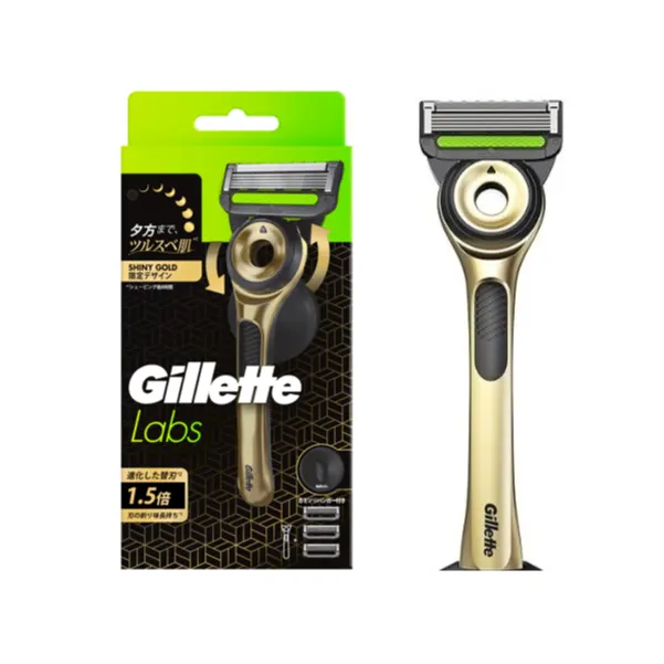 『ジレットラボ ⾓質除去バー搭載 シャイニーゴールド』新発売