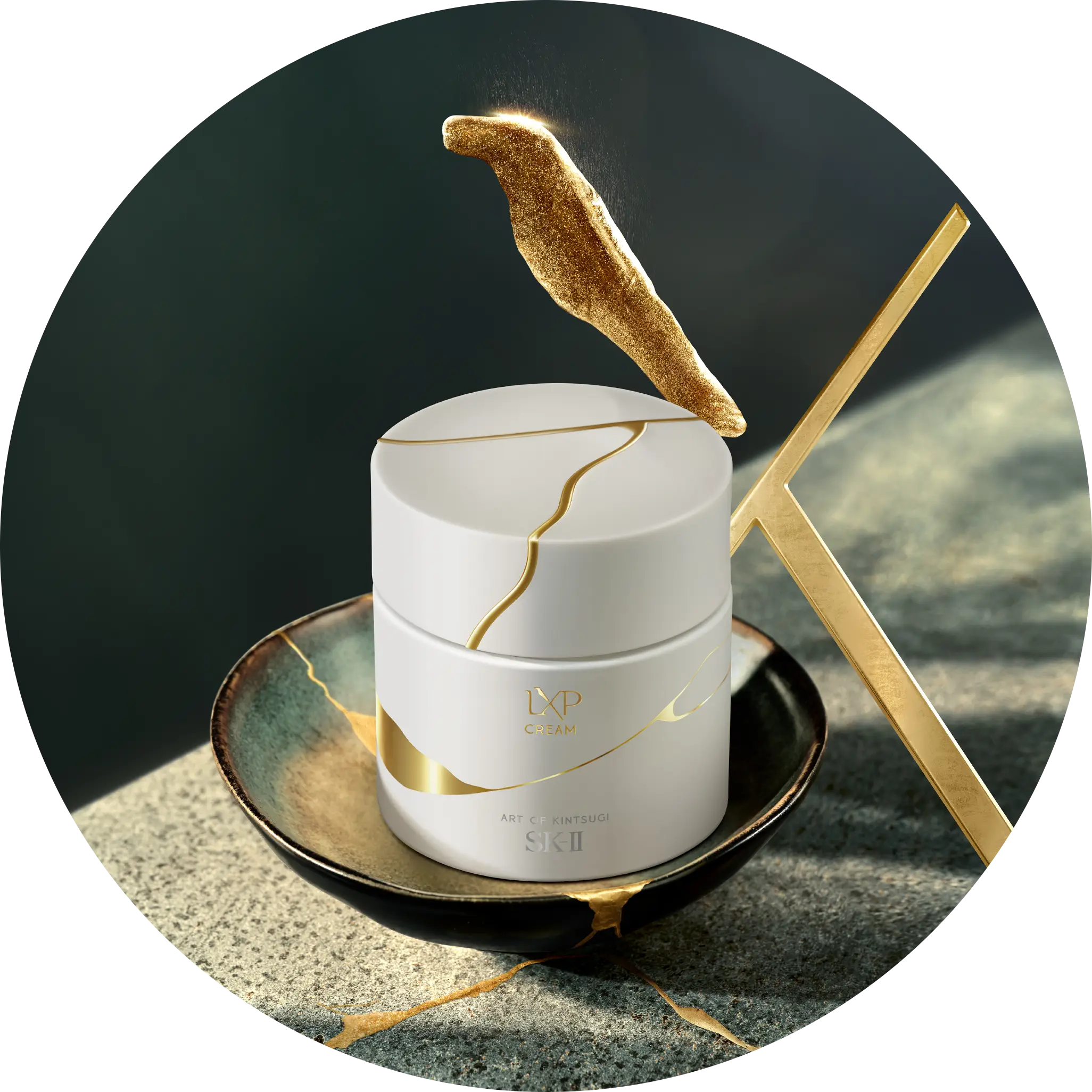 革新的なクラフトマンシップが光るスーパープレステージライン“SK-II LXP金継ぎ”新発売